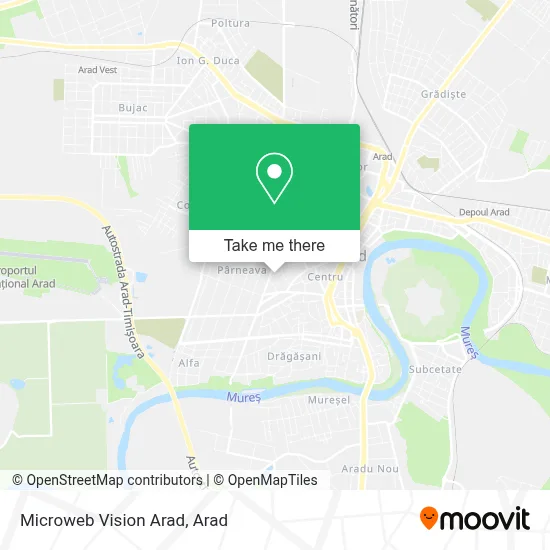 Microweb Vision Arad map