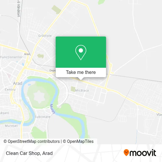 Clean Car Shop map