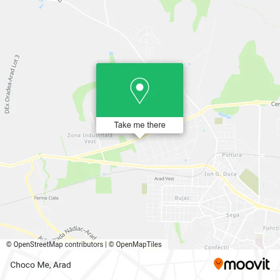Choco Me map