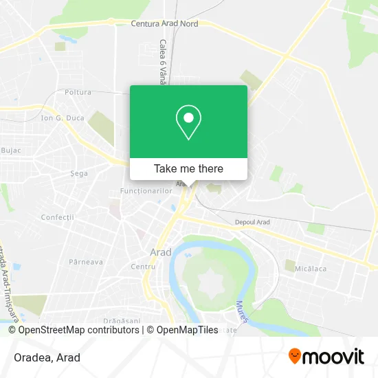Oradea map