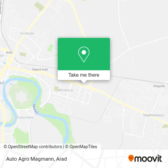Auto Agro Magmann map