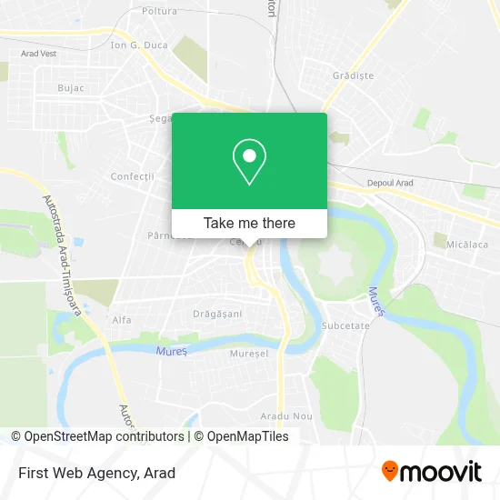 First Web Agency map