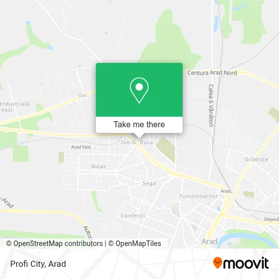 Profi City map
