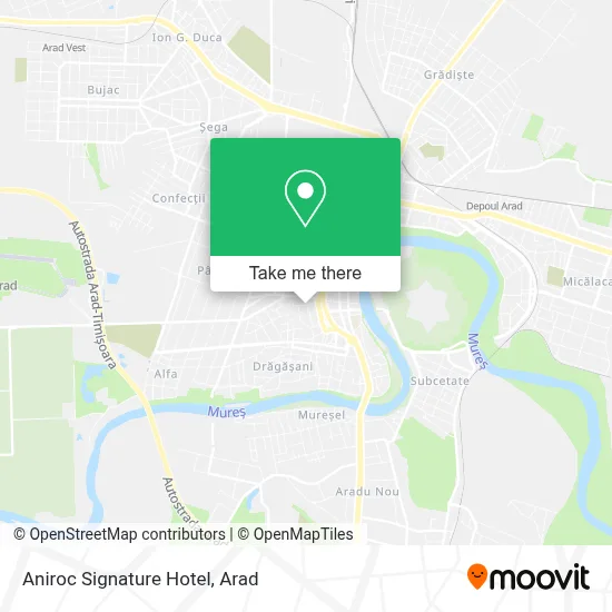 Aniroc Signature Hotel map