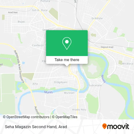 Seha Magazin Second Hand map