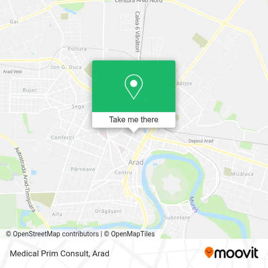 Medical Prim Consult map
