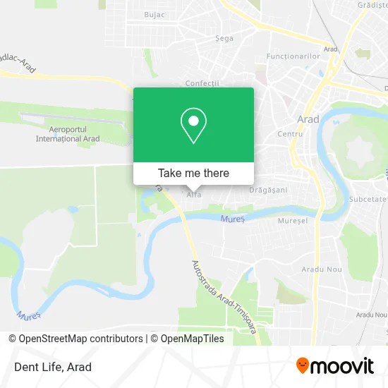Dent Life map