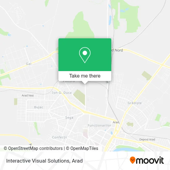 Interactive Visual Solutions map