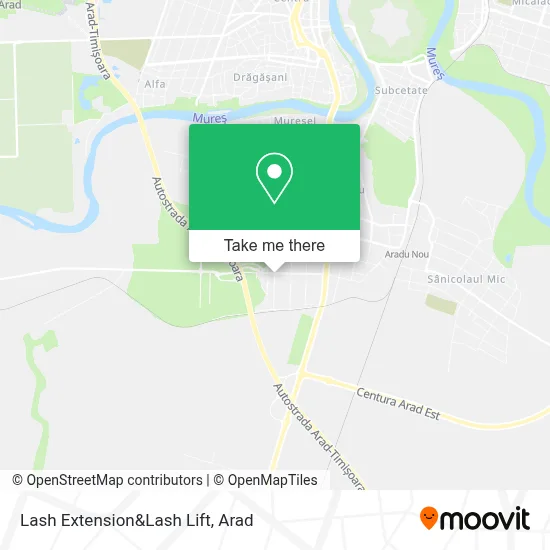 Lash Extension&Lash Lift map
