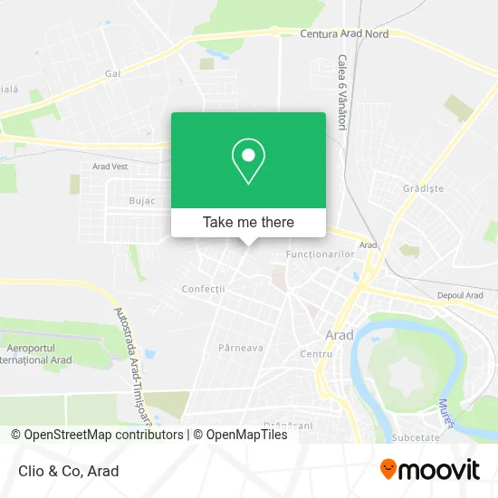 Clio & Co map