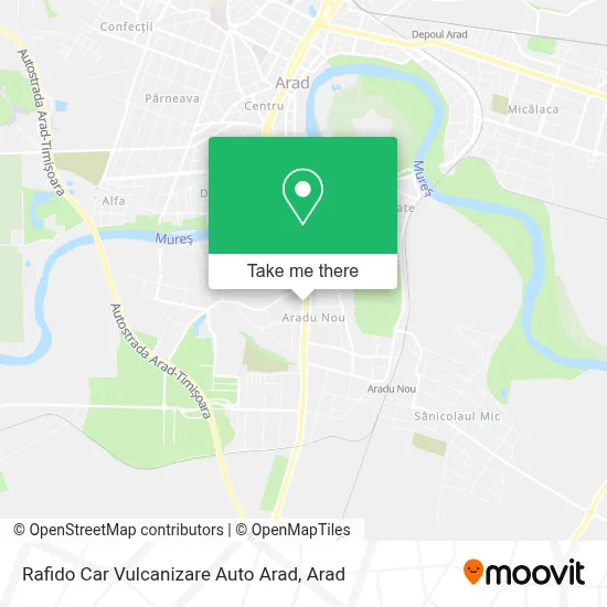 Rafido Car Vulcanizare Auto Arad map