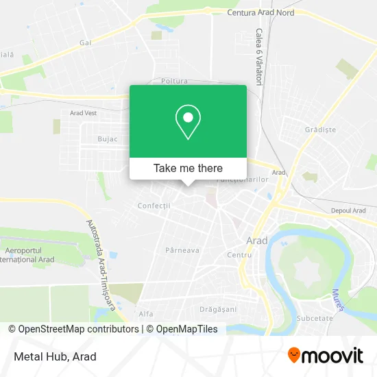 Metal Hub map