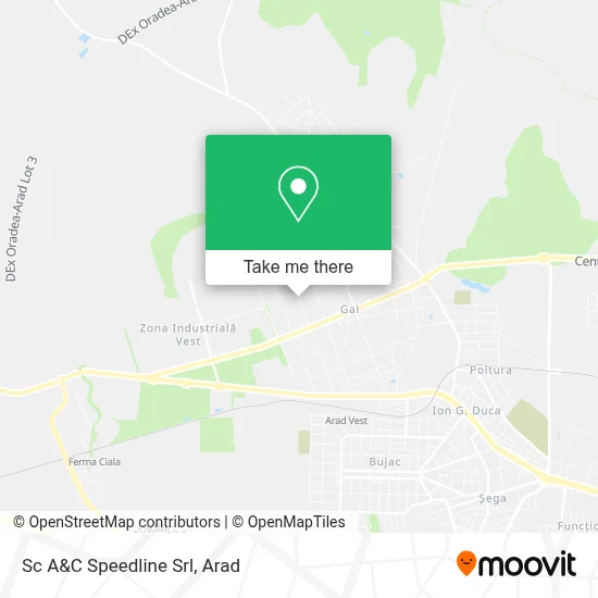 Sc A&C Speedline Srl map
