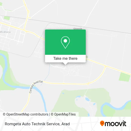 Romgeta Auto Technik Service map