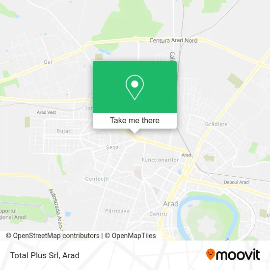 Total Plus Srl map