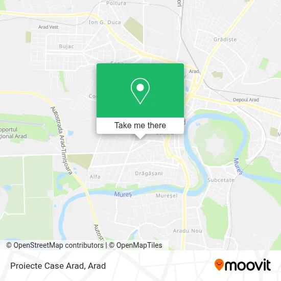 Proiecte Case Arad map