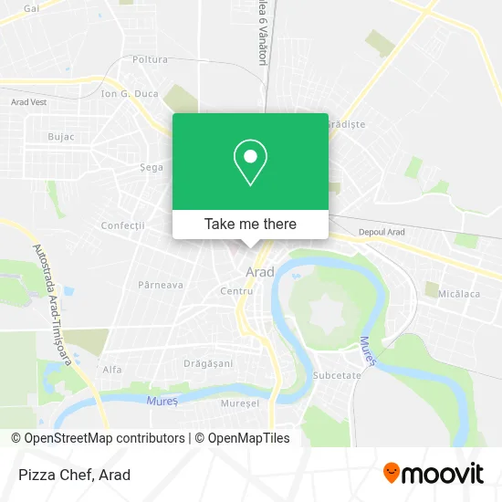 Pizza Chef map