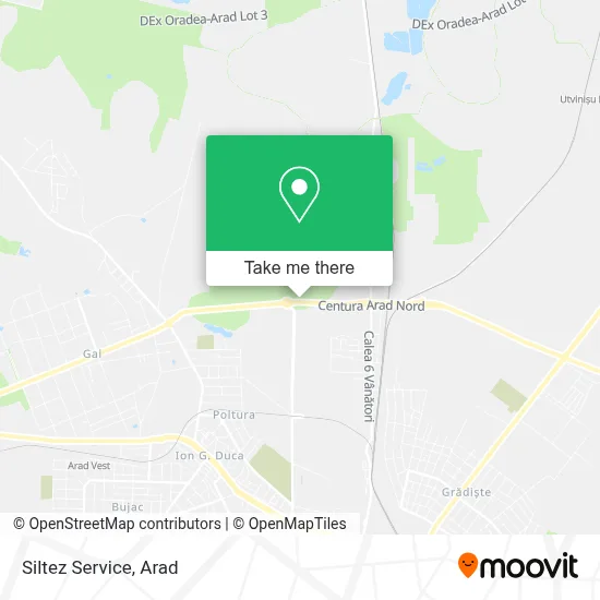 Siltez Service map