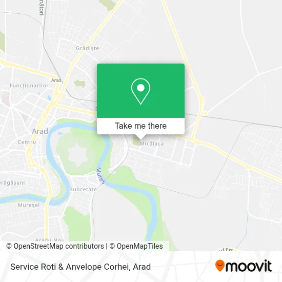 Service Roti & Anvelope Corhei map