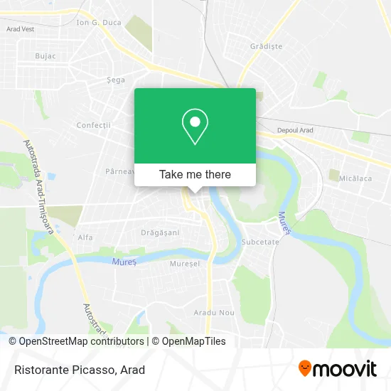 Ristorante Picasso map