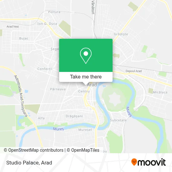 Studio Palace map