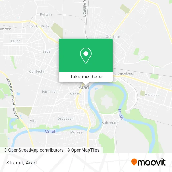 Strarad map