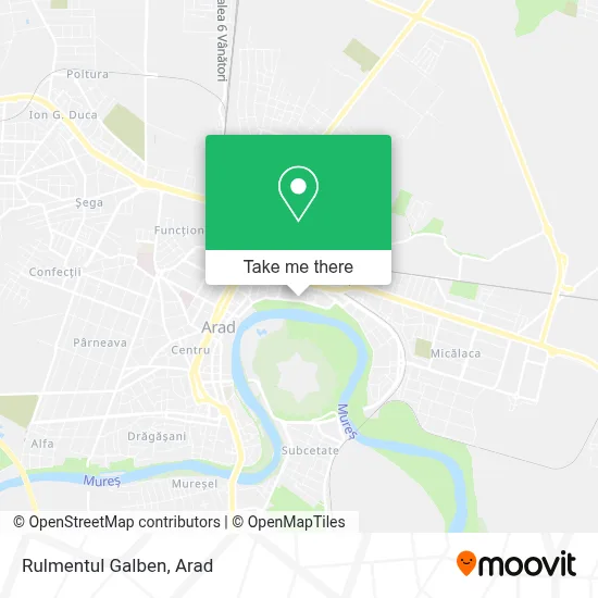 Rulmentul Galben map