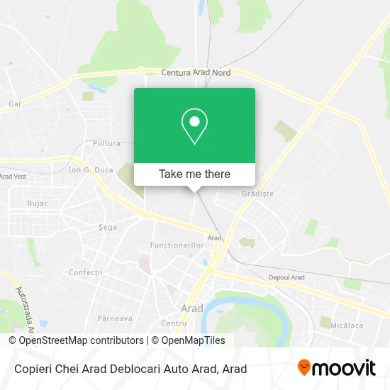 Copieri Chei Arad Deblocari Auto Arad map