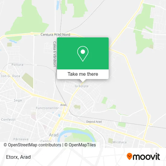Etorx map