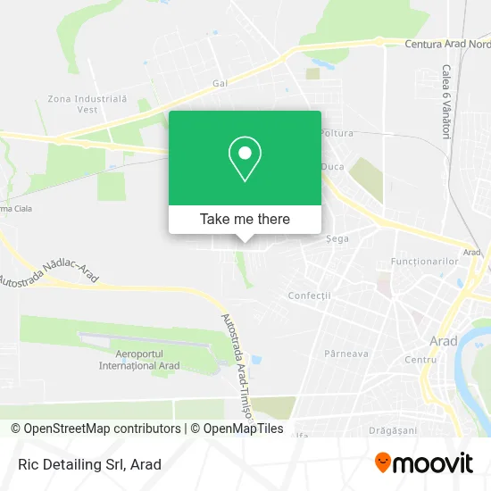 Ric Detailing Srl map