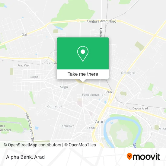 Alpha Bank map