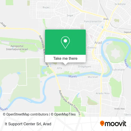 It Support Center Srl map