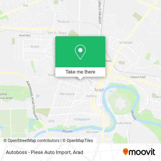 Autoboss - Piese Auto Import map