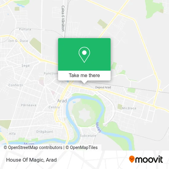 House Of Magic map