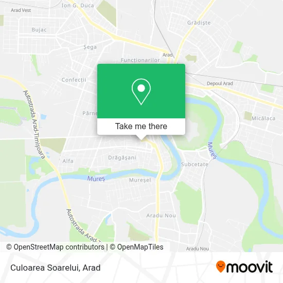 Culoarea Soarelui map