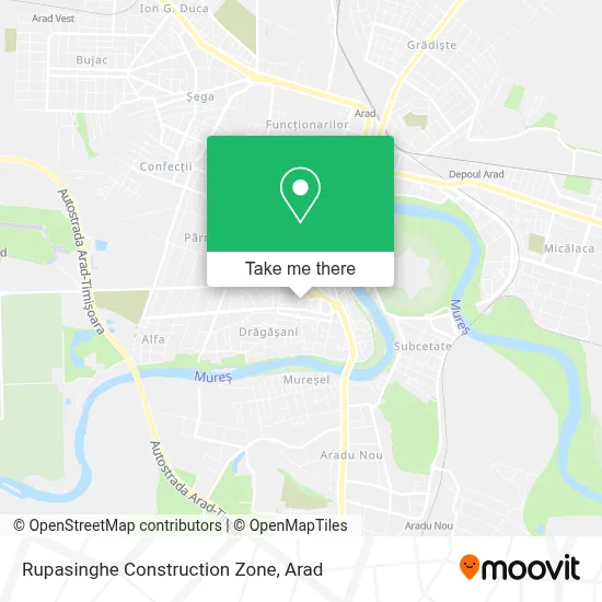 Rupasinghe Construction Zone map
