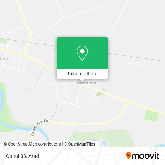 Coltul 33 map