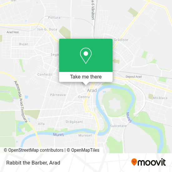 Rabbit the Barber map