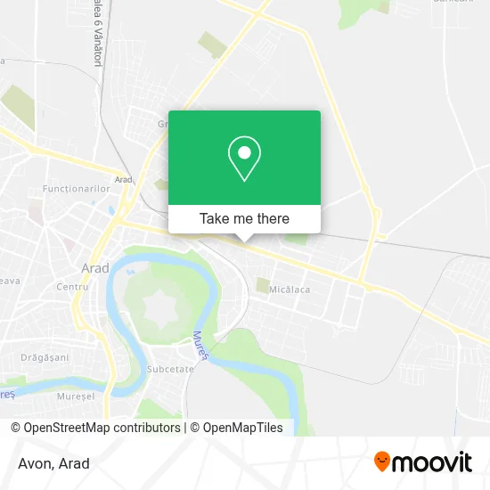 Avon map