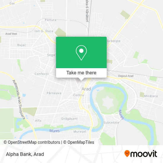 Alpha Bank map
