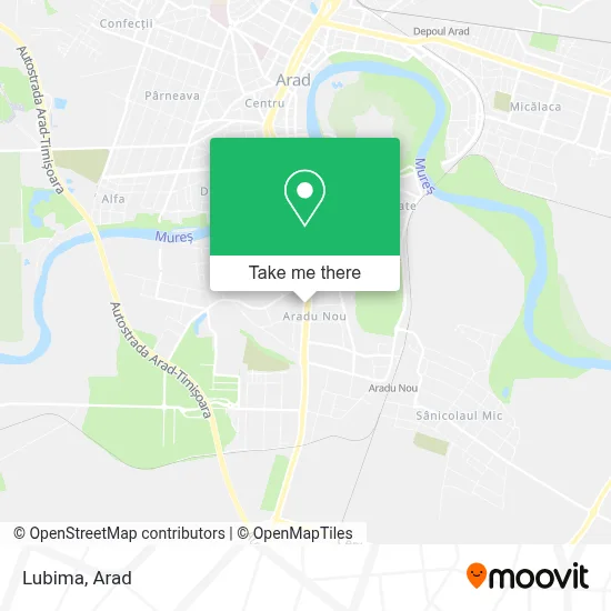 Lubima map