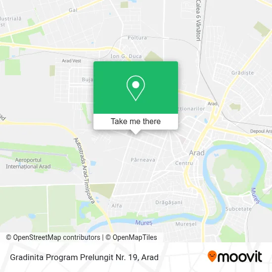 Gradinita Program Prelungit Nr. 19 map