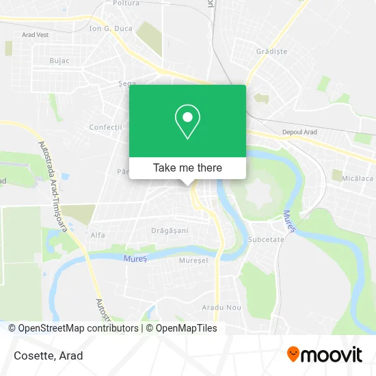 Cosette map