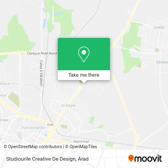 Studiourile Creative De Design map