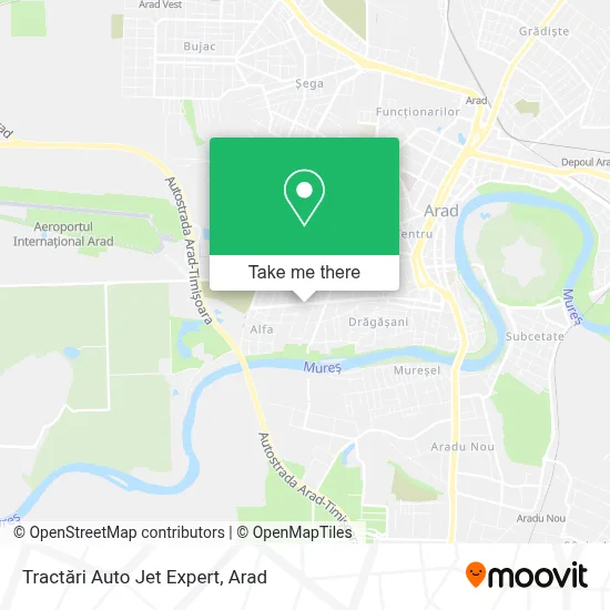 Tractări Auto Jet Expert map
