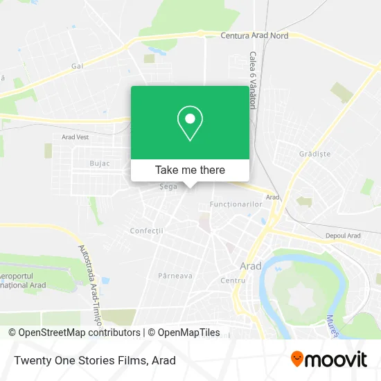 Twenty One Stories Films map
