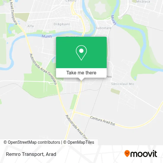 Remro Transport map