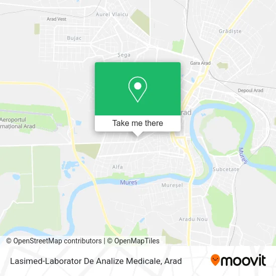 Lasimed-Laborator De Analize Medicale map