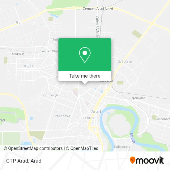 CTP Arad map