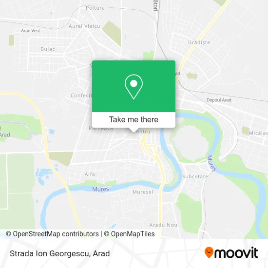 Strada Ion Georgescu map